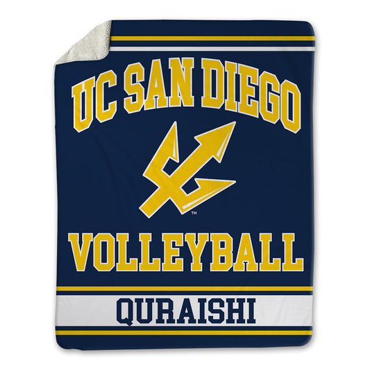 UCSD - NCAA Women's Volleyball : Zahara Quraishi - Blanket-0