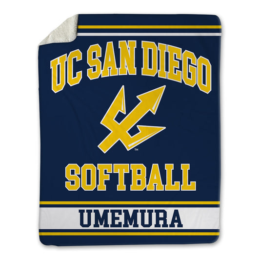 UCSD - NCAA Softball : Emma Umemura - Blanket-0