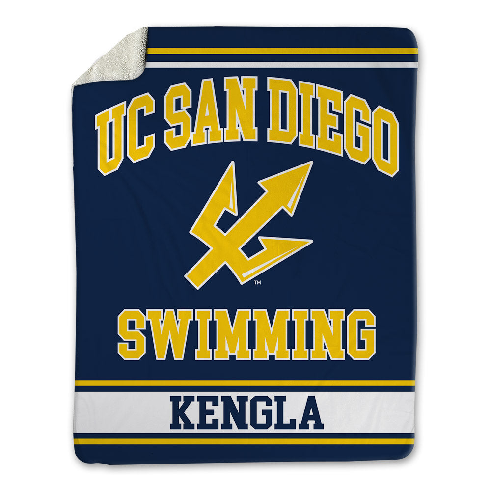 UCSD - NCAA Men's Swimming : Kyle Kengla - Blanket-0