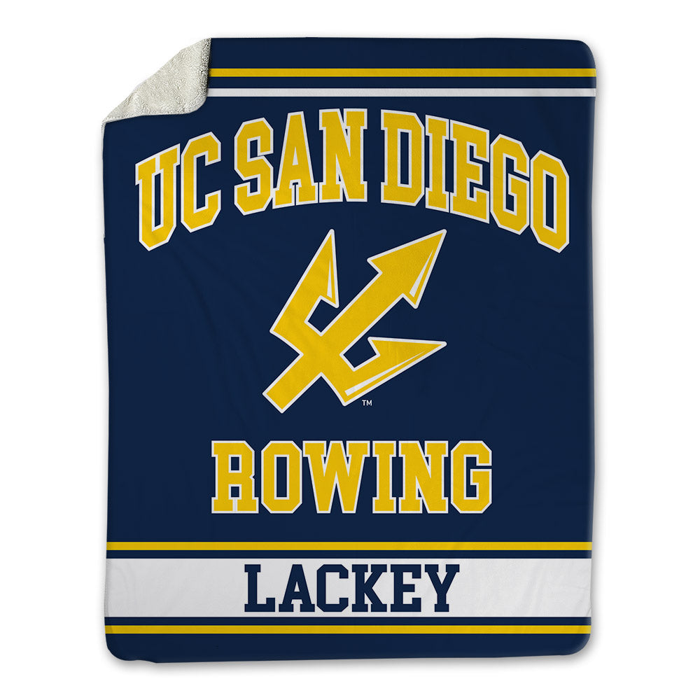 UCSD - NCAA Men's Rowing : Eliot Lackey - Blanket-0