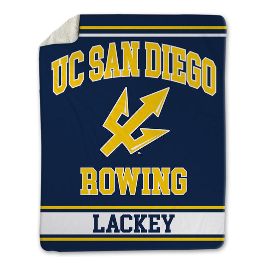 UCSD - NCAA Men's Rowing : Eliot Lackey - Blanket-0