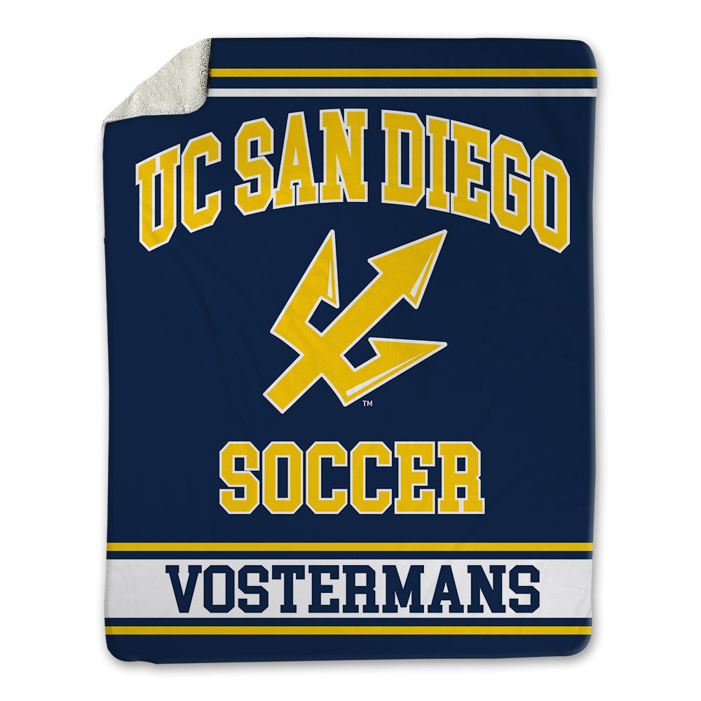 UCSD - NCAA Women's Soccer : Kiki Vostermans - Blanket-0