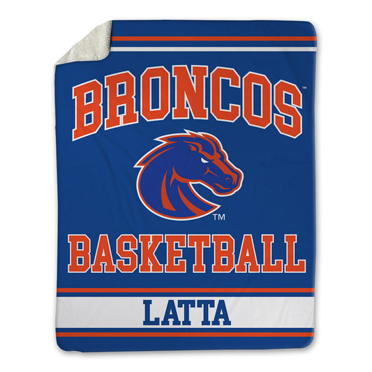 Boise State - NCAA Women's Basketball : Carlie Latta - Blanket-0