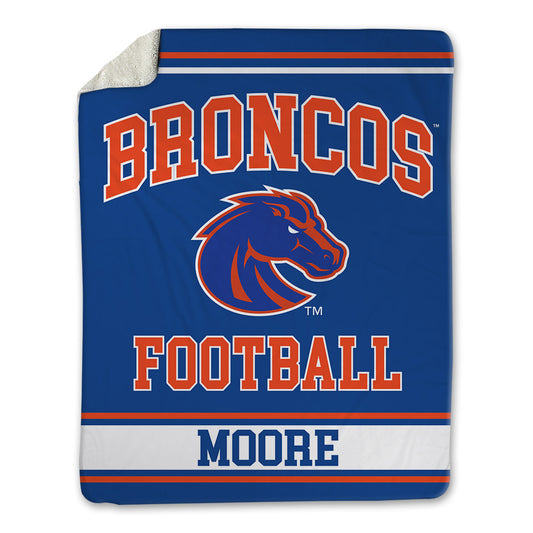 Boise State - NCAA Football : Canaan Moore - Blanket-0