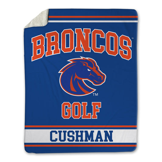 Boise State - NCAA Men's Golf : Luke Cushman - Blanket-0