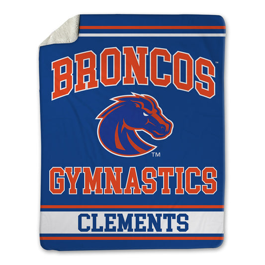 Boise State - NCAA Women's Gymnastics : Morgan Clements - Blanket-0