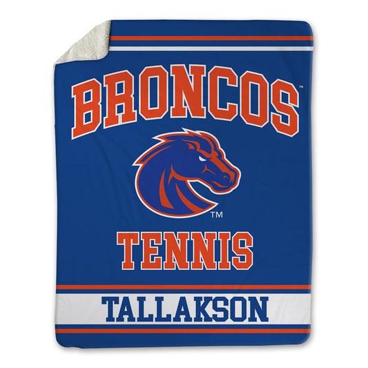 Boise State - NCAA Men's Tennis : Avery Tallakson - Blanket-0