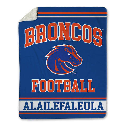 Boise State - NCAA Football : Deuce Alailefaleula - Blanket-0