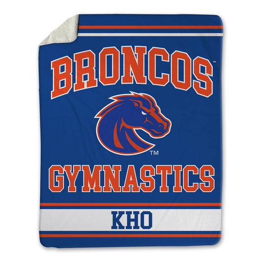Boise State - NCAA Women's Gymnastics : Sydney Kho - Blanket-0