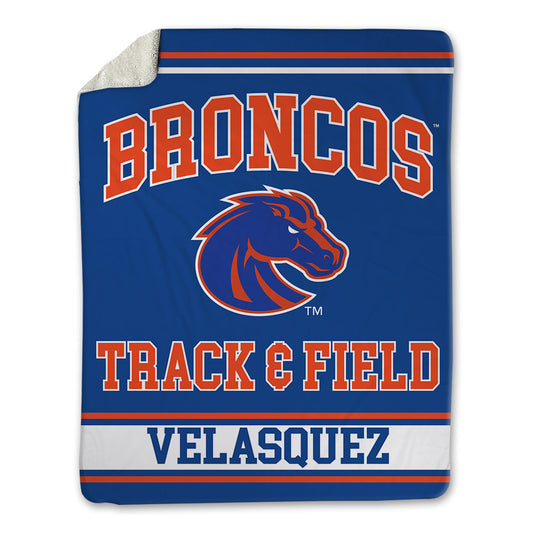 Boise State - NCAA Men's Track & Field : Coco Velasquez - Blanket-0