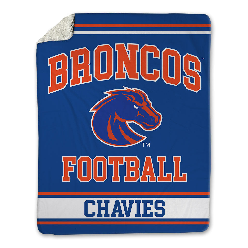 Boise State - NCAA Football : Keilan Chavies - Blanket-0