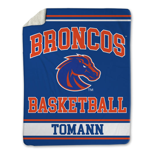 Boise State - NCAA Men's Basketball : Kaur Tomann - Blanket-0