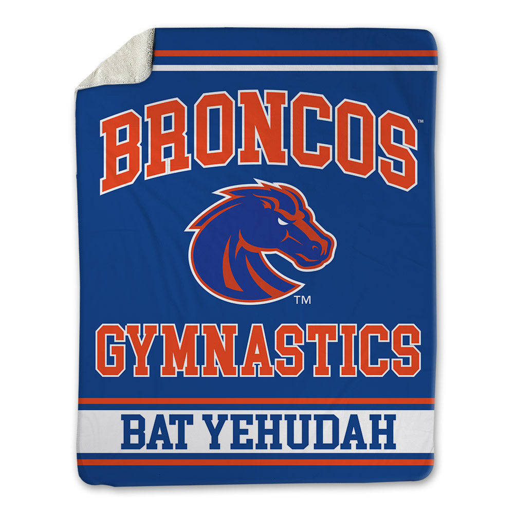 Boise State - NCAA Women's Gymnastics : Nesia Bat Yehudah - Blanket-0