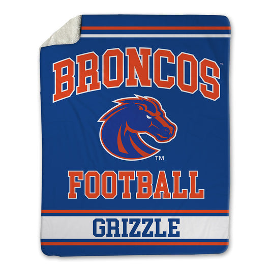 Boise State - NCAA Football : Troy Grizzle - Blanket-0