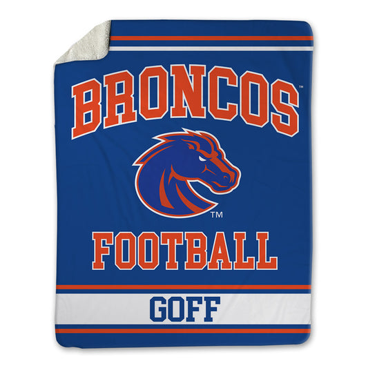 Boise State - NCAA Football : Juelz Goff - Blanket-0