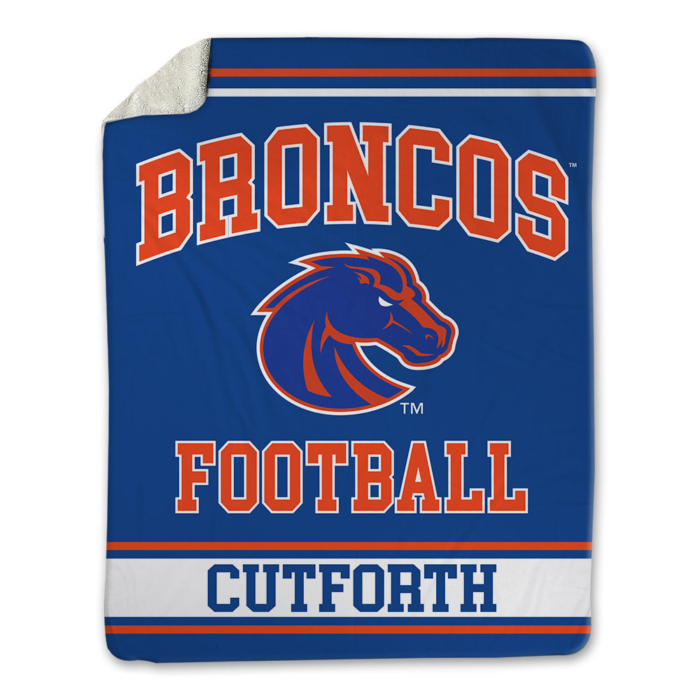 Boise State - NCAA Football : Max Cutforth - Blanket-0