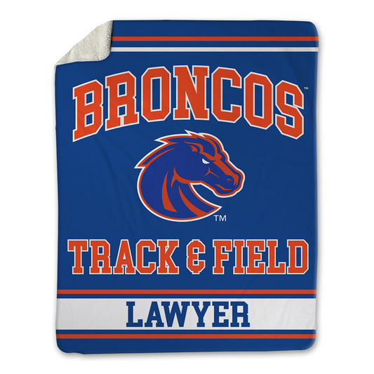 Boise State - NCAA Men's Track & Field : Chase Lawyer - Blanket-0