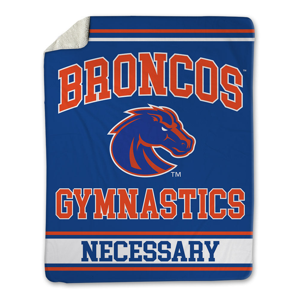 Boise State - NCAA Women's Gymnastics : Lorelei Necessary - Blanket-0