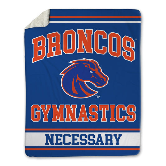 Boise State - NCAA Women's Gymnastics : Lorelei Necessary - Blanket-0