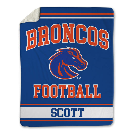 Boise State - NCAA Football : Bradan Scott - Blanket-0