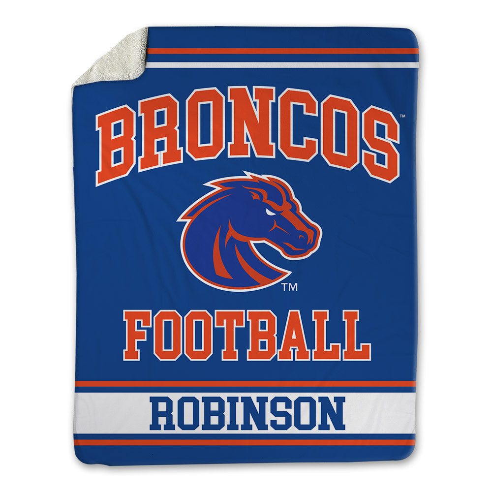 Boise State - NCAA Football : Rodney Robinson - Blanket-0
