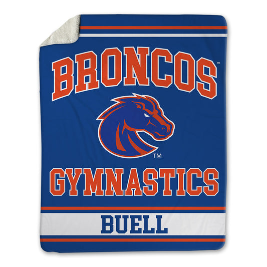 Boise State - NCAA Women's Gymnastics : Carly Buell - Blanket-0