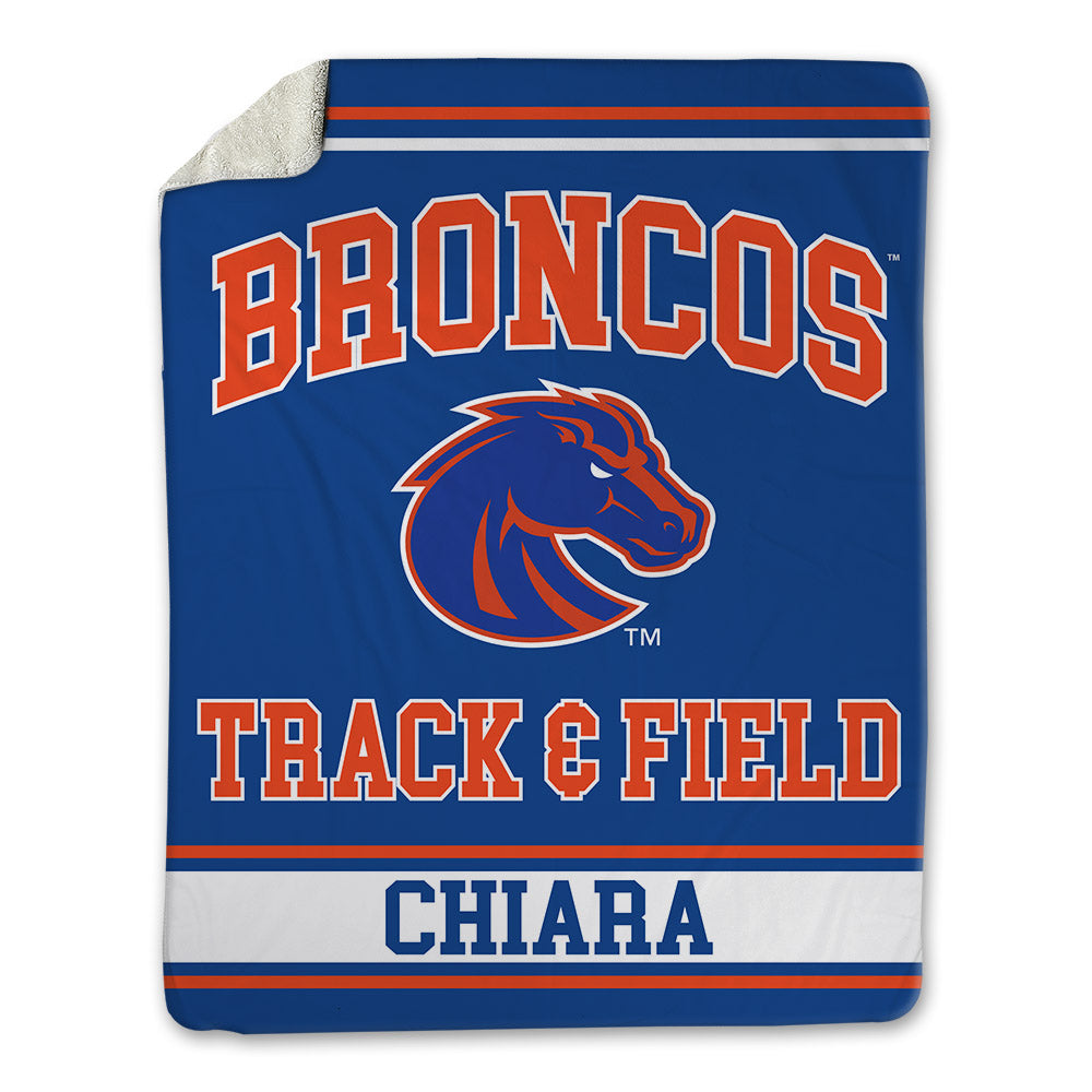 Boise State - NCAA Women's Track & Field : Gabriella Chiara - Blanket-0