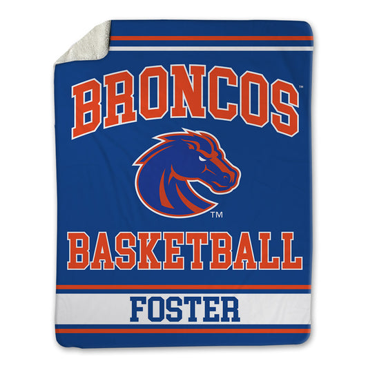 Boise State - NCAA Women's Basketball : Grace Foster - Blanket-0