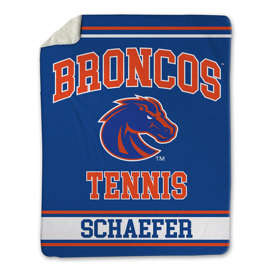 Boise State - NCAA Women's Tennis : Paula Schaefer - Blanket-0