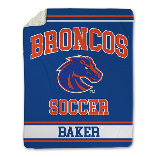 Boise State - NCAA Women's Soccer : Ella Baker - Blanket-0