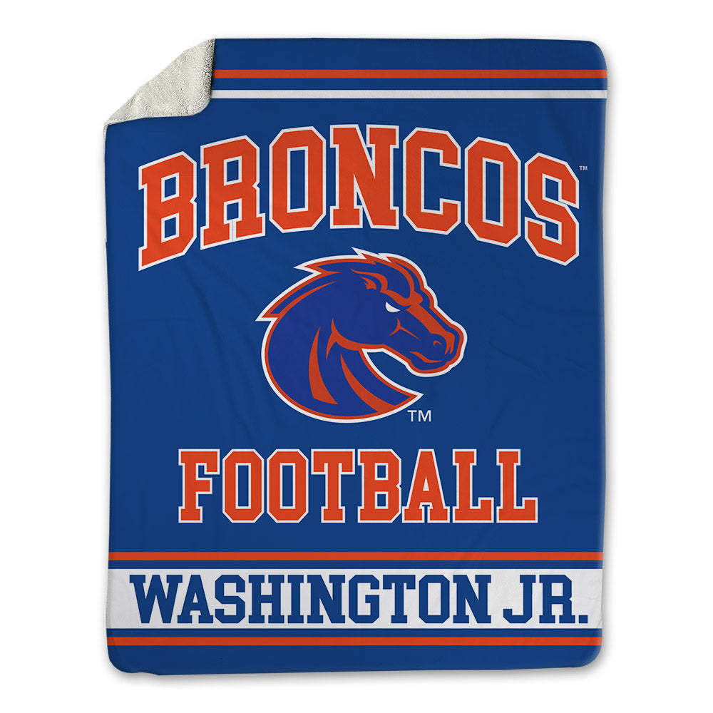 Boise State - NCAA Football : JeRico Washington Jr. - Blanket-0