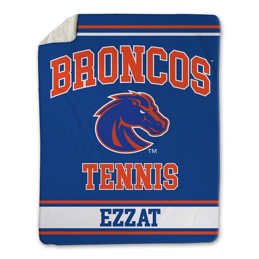 Boise State - NCAA Men's Tennis : Eyad Ezzat - Blanket-0