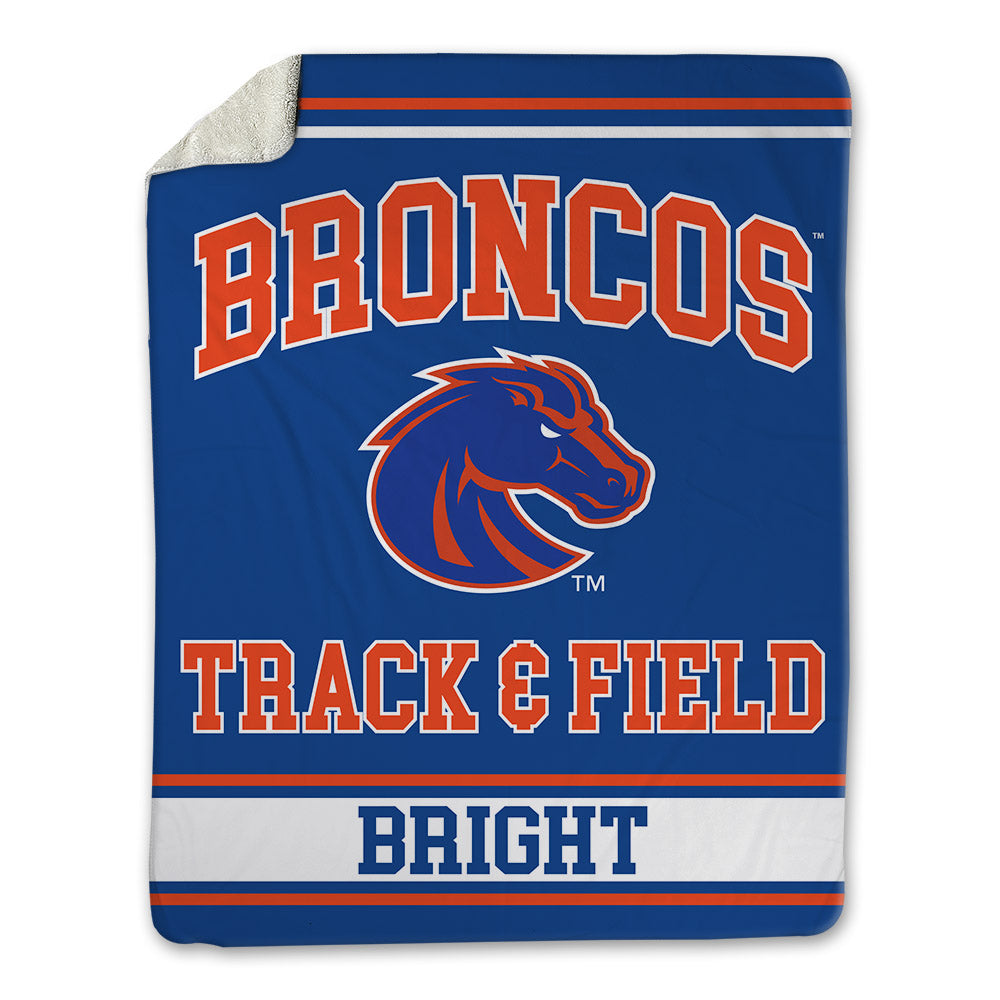 Boise State - NCAA Women's Track & Field : Brooklynn Bright - Blanket-0