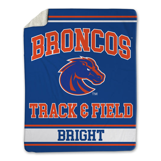 Boise State - NCAA Women's Track & Field : Brooklynn Bright - Blanket-0