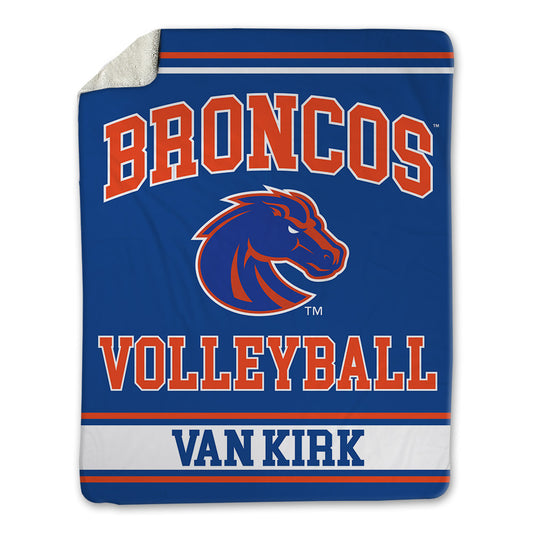 Boise State - NCAA Women's Volleyball : Katelyn Van Kirk - Blanket-0