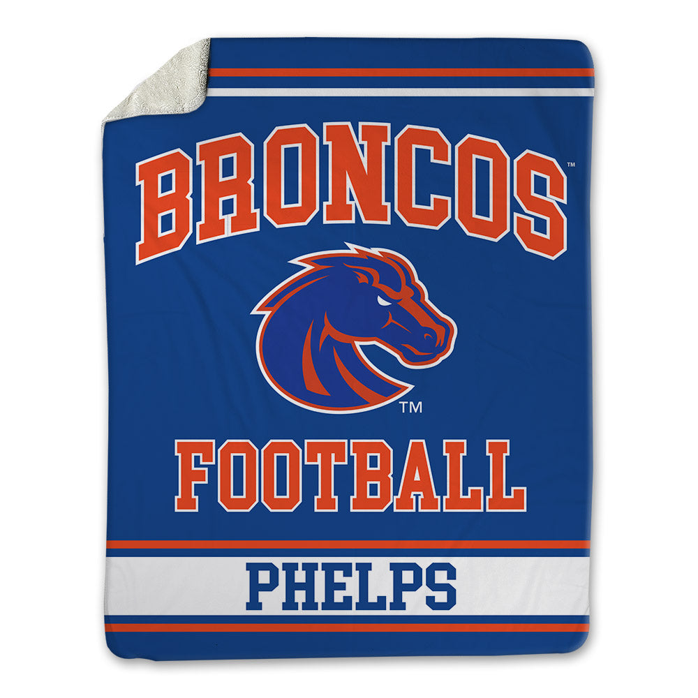 Boise State - NCAA Football : Boen Phelps - Blanket-0