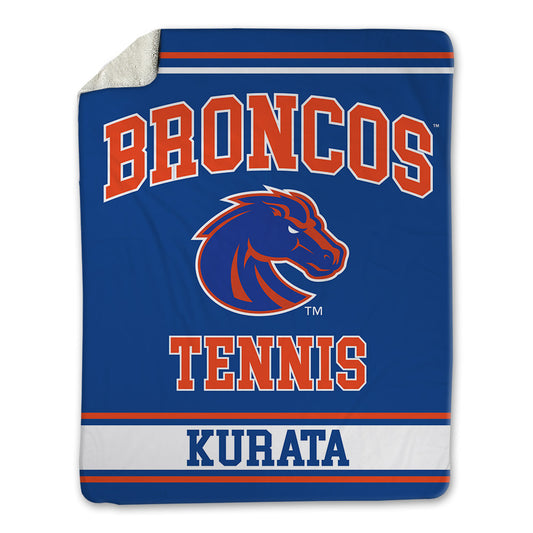 Boise State - NCAA Men's Tennis : Taiyo Kurata - Blanket-0