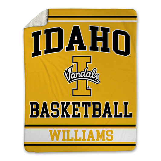 Idaho - NCAA Men's Basketball : Jalen Williams - Blanket-0