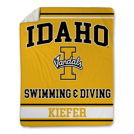 Idaho - NCAA Women's Swimming & Diving : Ginger Kiefer - Blanket-0