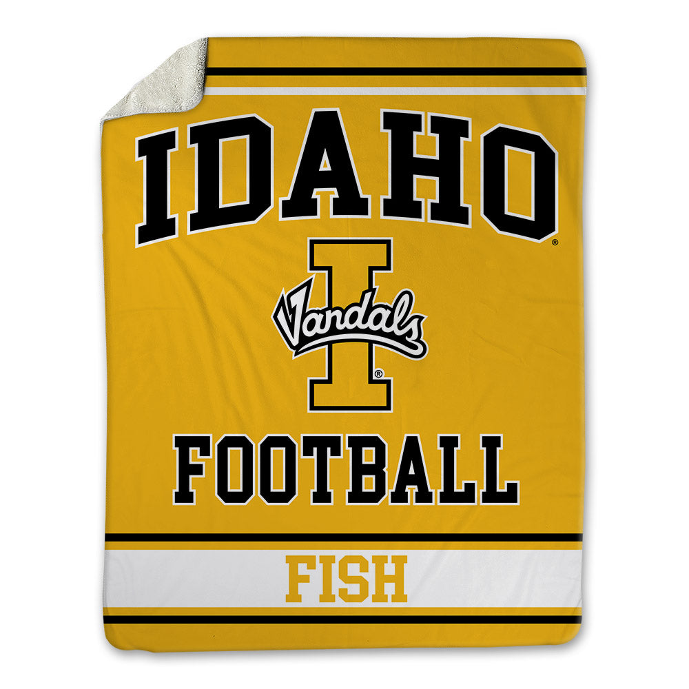 Idaho - NCAA Football : Shepard Fish - Blanket-0