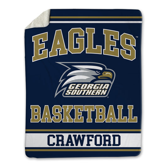 Georgia Southern - NCAA Men's Basketball : Jayden Crawford - Blanket-0
