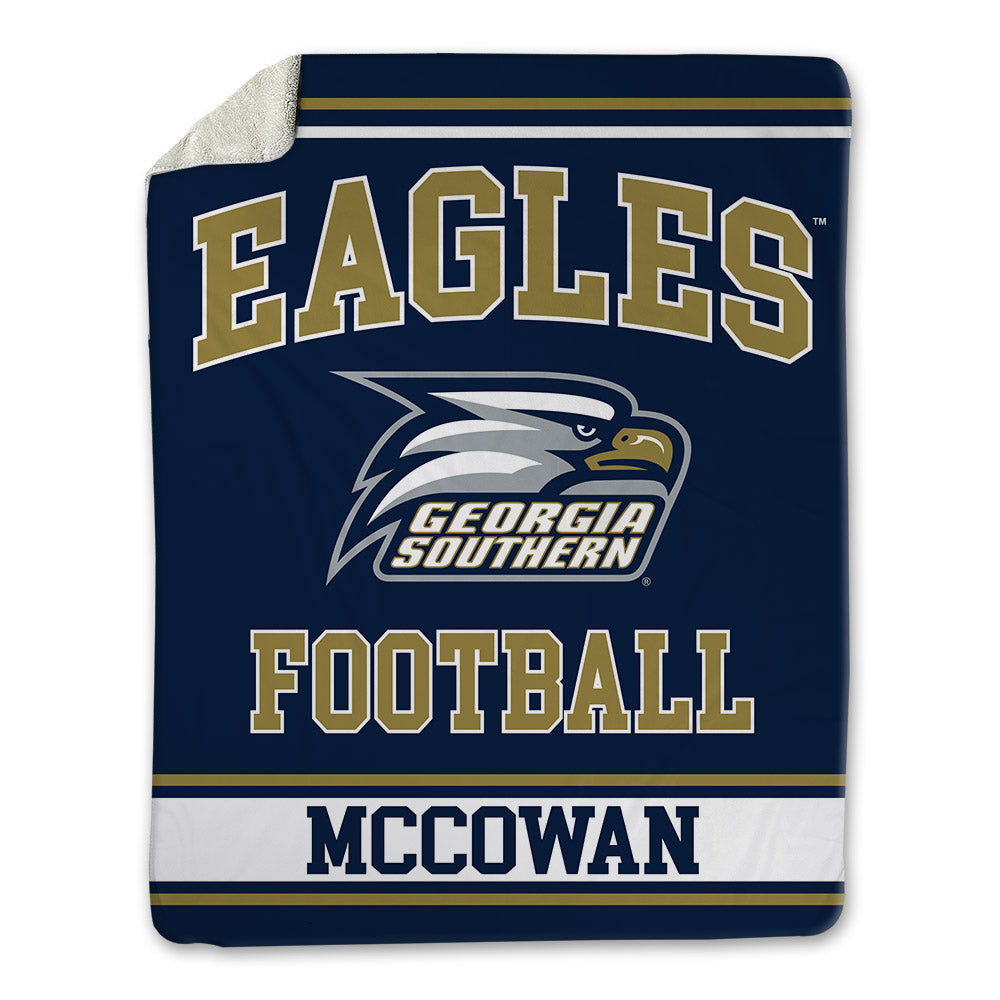 Georgia Southern - NCAA Football : Aidan McCowan - Blanket-0