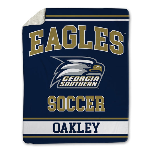Georgia Southern - NCAA Women's Soccer : katie oakley - Blanket-0