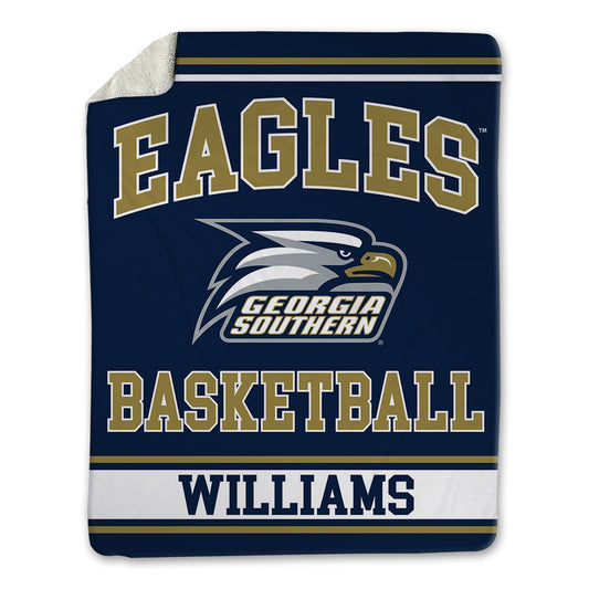 Georgia Southern - NCAA Men's Basketball : Dwayne Williams - Blanket-0