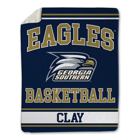 Georgia Southern - NCAA Men's Basketball : Hayden Clay - Blanket-0