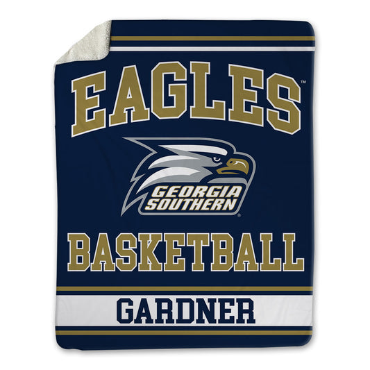 Georgia Southern - NCAA Men's Basketball : Dallas Gardner - Blanket-0