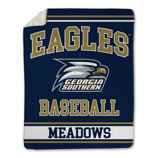 Georgia Southern - NCAA Baseball : Jake Meadows - Blanket-0