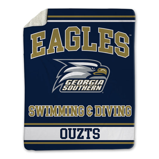 Georgia Southern - NCAA Women's Swimming & Diving : Sally Ouzts - Blanket-0