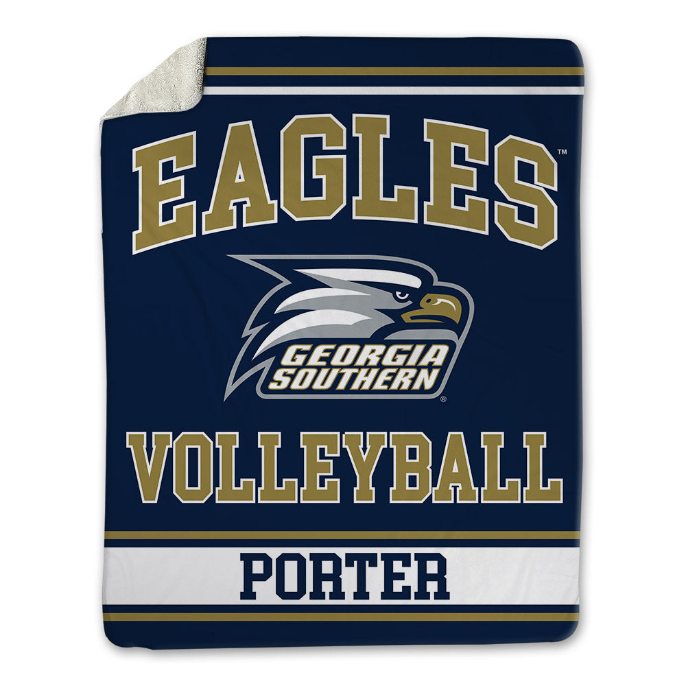 Georgia Southern - NCAA Women's Volleyball : Hadley Porter - Blanket-0