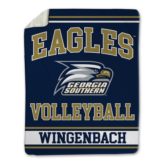 Georgia Southern - NCAA Women's Volleyball : Delaney Wingenbach - Blanket-0